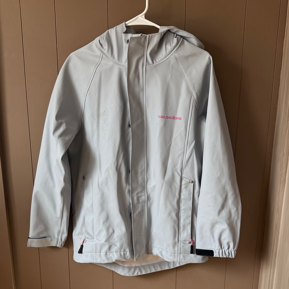 Women’s Grundens Hooded Rain Jacket